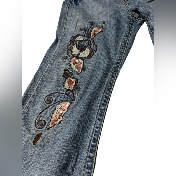 Vintage Z. Cavaricci Embroidered Bootcut Jeans - Picture 9 of 10